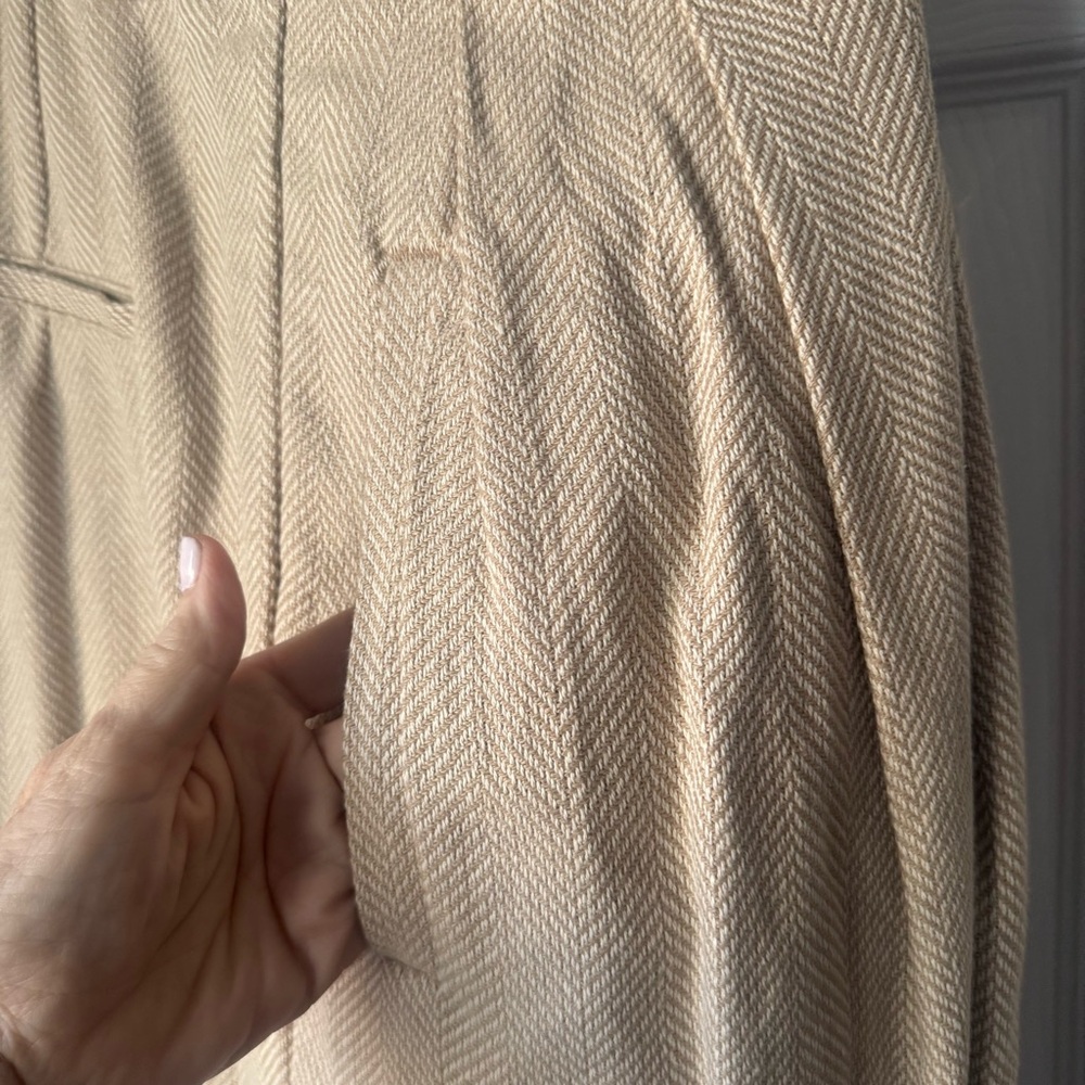 Banana Republic Norfolk linen cotton wide leg trouser fully lined (not BR outlet - Picture 6 of 12